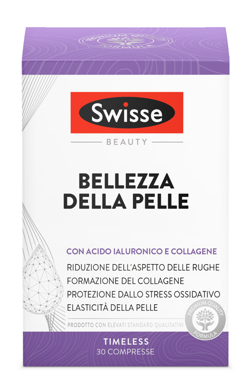 SWISSE BELLEZZA DELLA PELLE 30 COMPRESSE - Parafarmacia la Fattoria della Salute S.n.c. di Delfini Dott.ssa Giulia e Marra Dott.ssa Michela