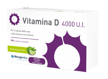 VITAMINA D 4000UI 168 COMPRESSE MASTICABILI - Parafarmacia la Fattoria della Salute S.n.c. di Delfini Dott.ssa Giulia e Marra Dott.ssa Michela