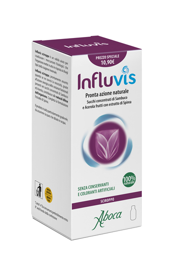 INFLUVIS SCIROPPO 100 ML - Parafarmacia la Fattoria della Salute S.n.c. di Delfini Dott.ssa Giulia e Marra Dott.ssa Michela