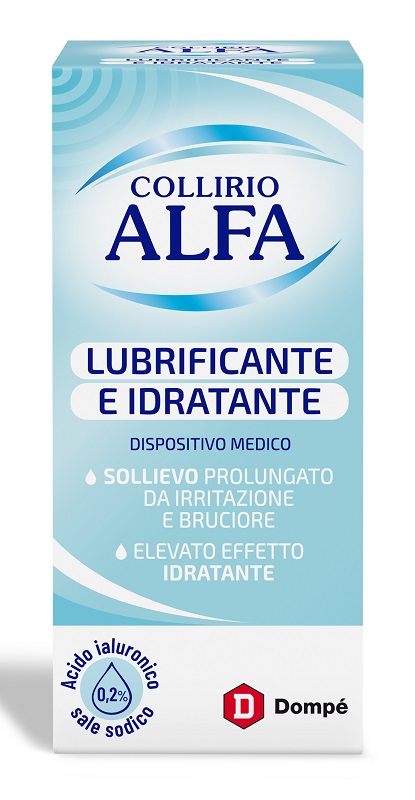 COLLIRIO ALFA LUBRIFICANTE/IDRATANTE 10 ML - Parafarmacia la Fattoria della Salute S.n.c. di Delfini Dott.ssa Giulia e Marra Dott.ssa Michela